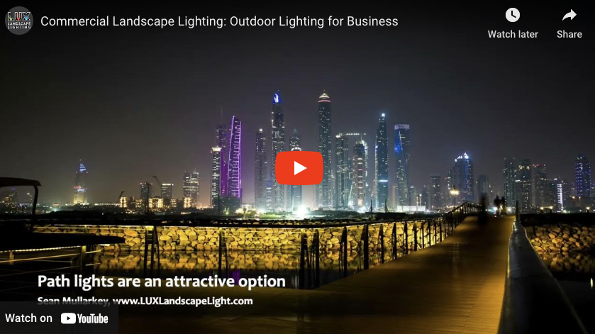 Commercial Landscape Lighting: Outdoor Lighting for Business